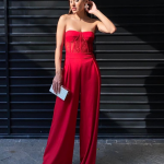 Julia Macacão Vermelho