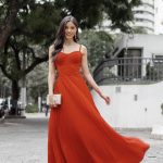 Corpete Plissado Vermelho