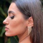 Brinco Franja Riviera Dourado