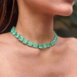 Colar Fusion Esmeralda