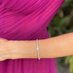 Pulseira Riviera Cristal Oval