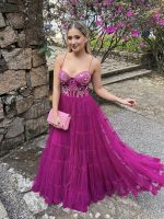 Tule Leine Fúcsia - Imagem 2