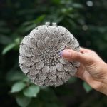 Clutch Flor Strass