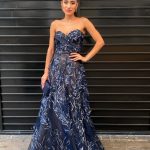 Nicole Flores 3D Azul