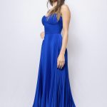 Valeska Plissado Azul