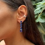 Brinco Gotas Sky Blue