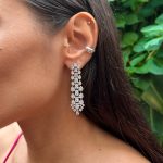 Brinco Gravata Cristal