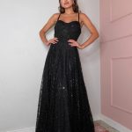 Tule Geometrico Preto