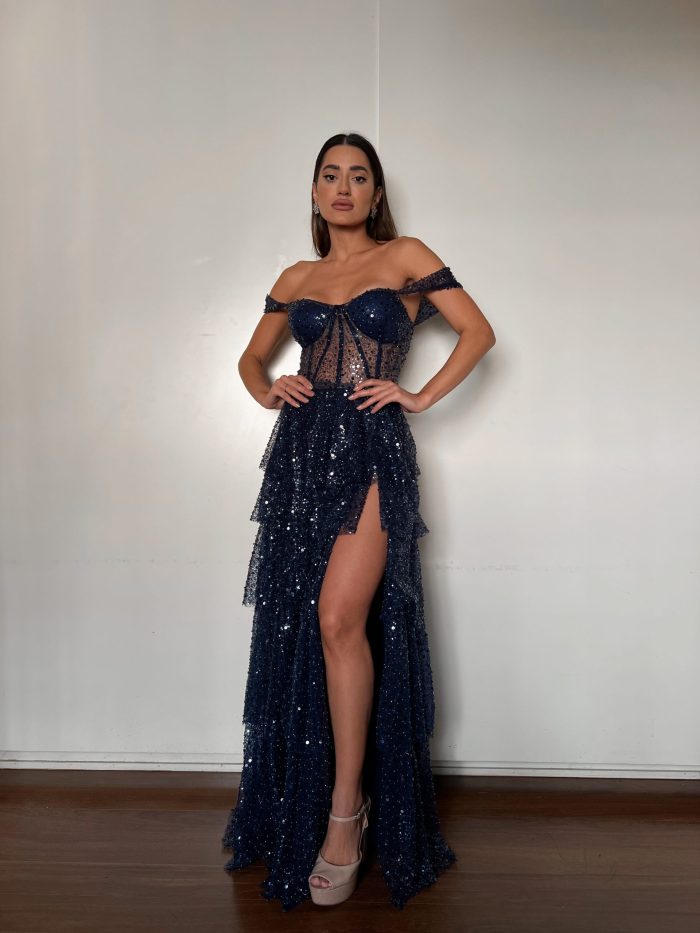 Khloe Azul Marinho - Imagem 1