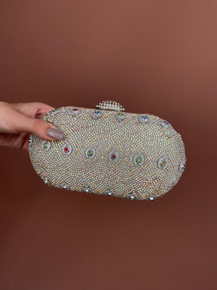 Clutch Pedraria Prata - Image 1