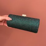 Clutch Cilíndrica Verde