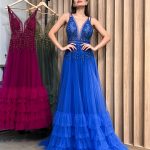 Babados Ste Azul Royal