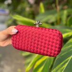 Clutch Trançada Marsala