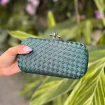 Clutch Trançada Verde