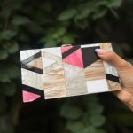 Clutch Marmorizada Mosaica