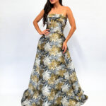 Nelly Azul com Dourado