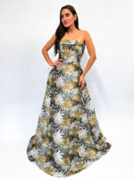 Nelly Azul com Dourado