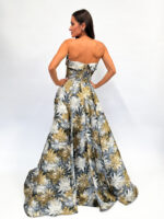 Nelly Azul com Dourado - Imagem 2