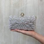 Clutch Arabesco Perolas