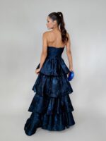 Magnólia Jacquard Azul - Imagem 2