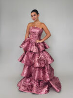 Magnólia Jacquard Rose