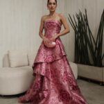 Lunerine Jacquard Rose