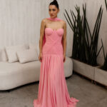 VESTIDO TULIPA ROSA