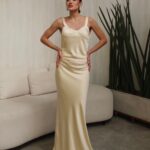 Vestido Kate amarelo manteiga - movie star