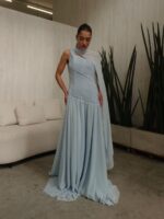 Vestido Grace Kelly azul - movie star