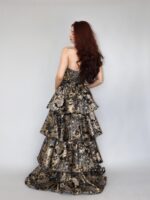 Magnólia Jacquard Preto - Imagem 2