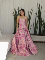 Belle Jacquard Rosa - College