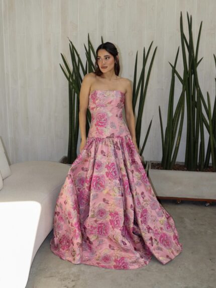 Belle Jacquard Rosa - College