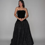 Vestido Belle Jacquard Veludo